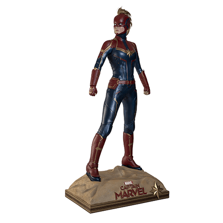 Captain Marvel Brie Larson Life Size Statue - LM Treasures 