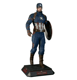 Captain America Life Size Statue From Civil War - LM Treasures 