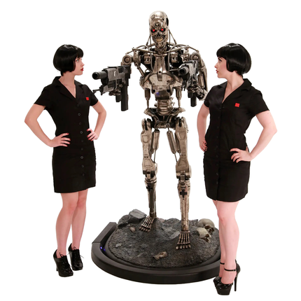 Terminator T-800 Endoskeleton Life Size Statue - LM Treasures 