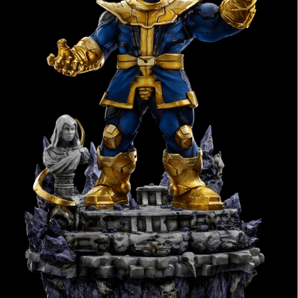 Thanos Legacy 1/4 Scale Statue With Real Gems - LM Treasures 