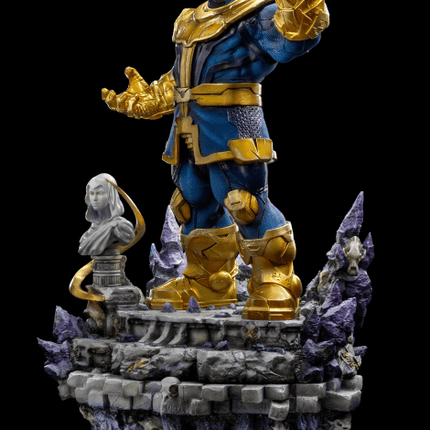 Thanos Legacy 1/4 Scale Statue With Real Gems - LM Treasures 