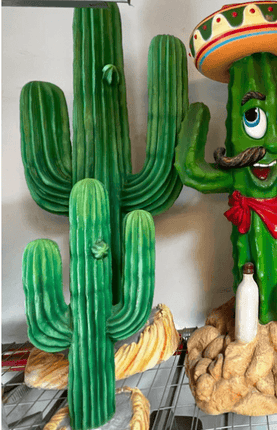 Small Cactus Life Size Statue