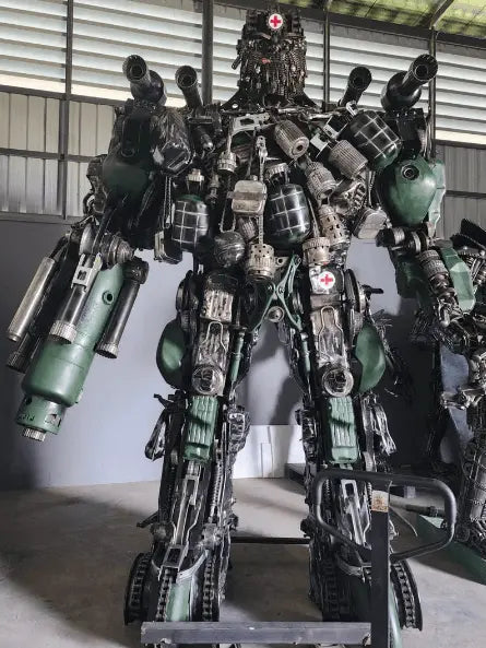 Hound Inspired Recycled Metal Art Sculpture LM Treasures - K