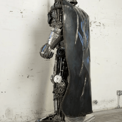 Darth Vader Inspired Recycled Metal Art Sculpture