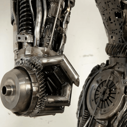 King Kong Inspired Recycled Metal Art Sculpture
