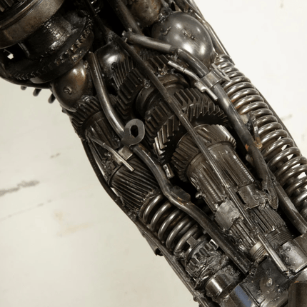 King Kong Inspired Recycled Metal Art Sculpture