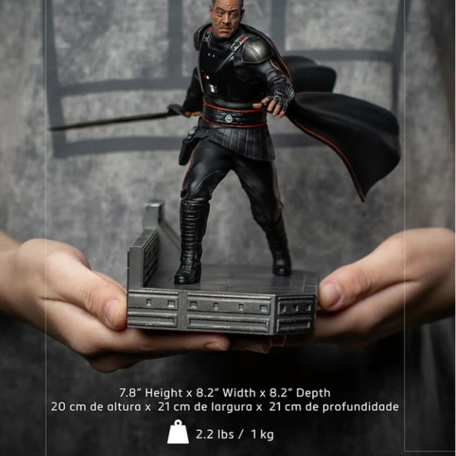 Moff Gideon Star Wars: The Mandalorian Statue Art Scale 1/10 Iron Studios LM Treasures - IR
