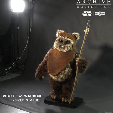 Star Wars: Return of the Jedi Wicket W. Warrick Signature Edition 1:1 Scale Statue LM Treasures - RR