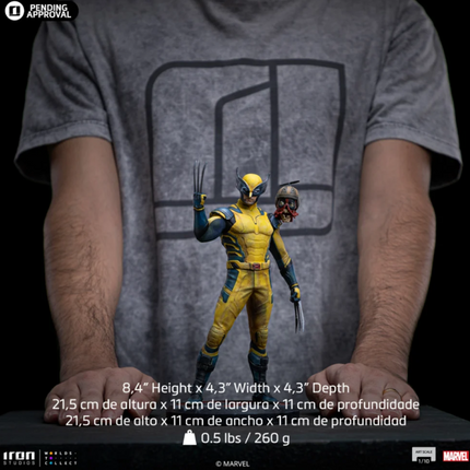Wolverine from Deadpool & Wolverine Art Scale 1/10 Statue Iron Studios