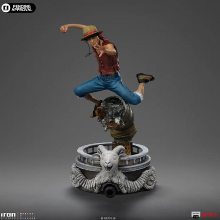 Monkey D. Luffy One Piece Art Scale 1/10 Statue Iron Studios