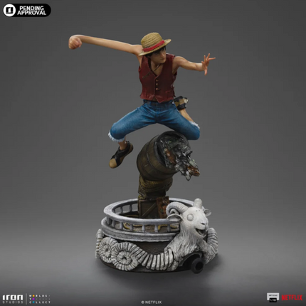 Monkey D. Luffy One Piece Art Scale 1/10 Statue Iron Studios