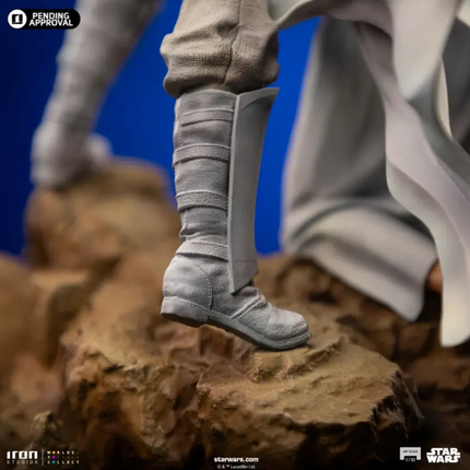Luke and Leia Star Wars Art Scale 1/10 Statue Iron Studios