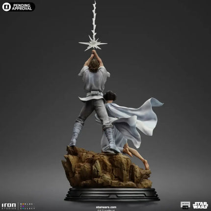 Luke and Leia Star Wars Art Scale 1/10 Statue Iron Studios