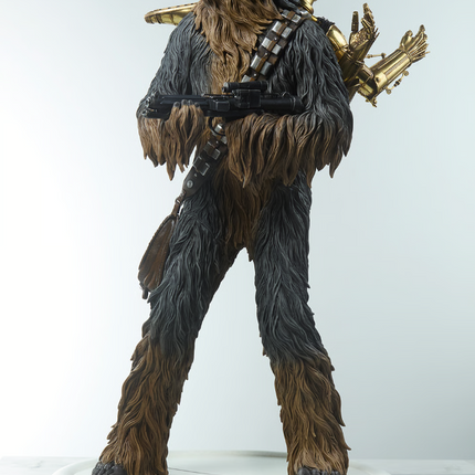 Star Wars Chewbacca and C-3PO Premium Format Figure Sideshow