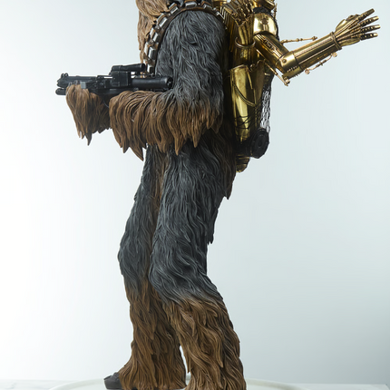 Star Wars Chewbacca and C-3PO Premium Format Figure Sideshow