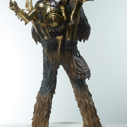 Star Wars Chewbacca and C-3PO Premium Format Figure Sideshow