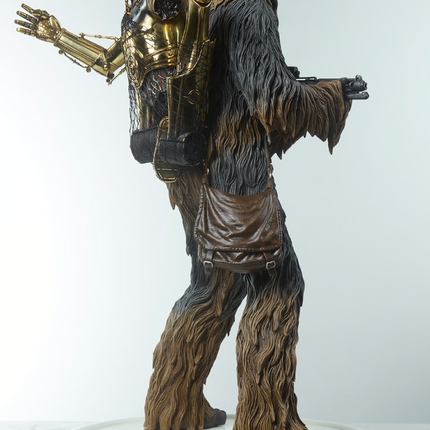 Star Wars Chewbacca and C-3PO Premium Format Figure Sideshow