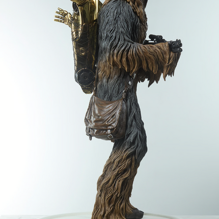 Star Wars Chewbacca and C-3PO Premium Format Figure Sideshow