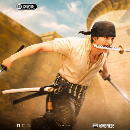 Roronoa Zoro One Piece Art Scale 1/10 Statue Iron Studios