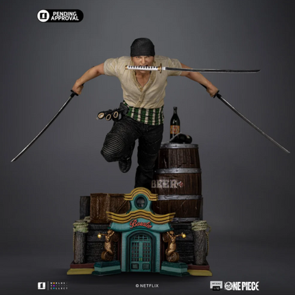 Roronoa Zoro One Piece Art Scale 1/10 Statue Iron Studios