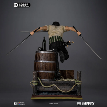 Roronoa Zoro One Piece Art Scale 1/10 Statue Iron Studios