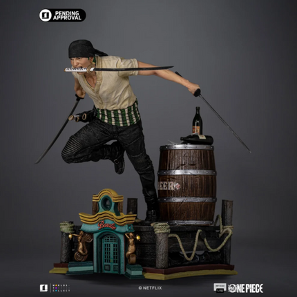 Roronoa Zoro One Piece Art Scale 1/10 Statue Iron Studios