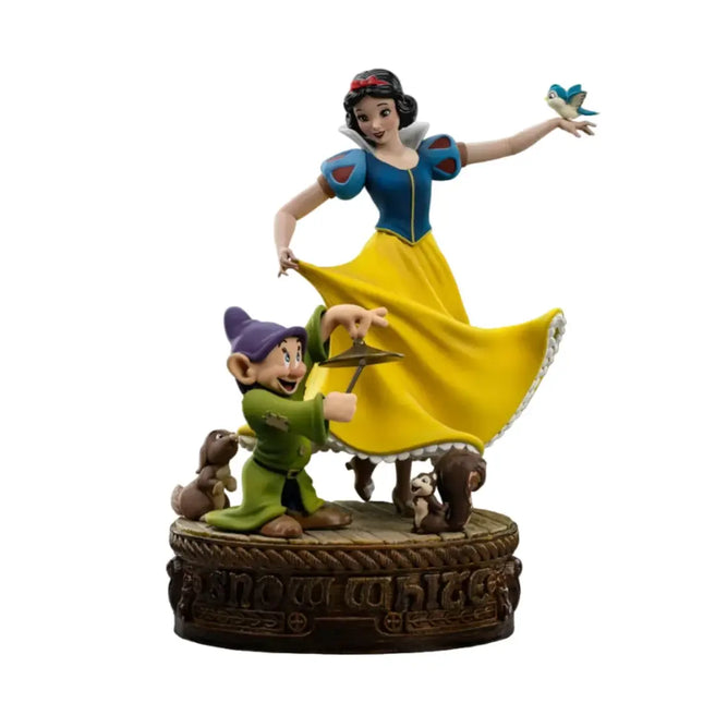 Snow White and Dopey Disney Classic Art Scale 1/10 Statue Iron Studios