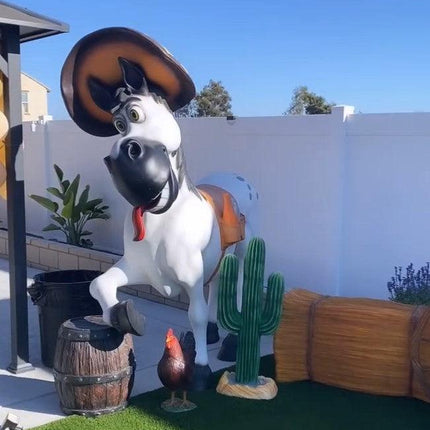 Small Cactus Life Size Statue