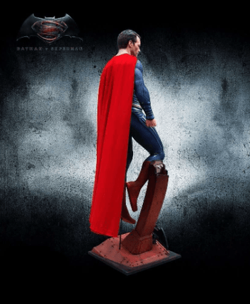 Superman Vs Batman: Dawn of Justice Superman Life Size Statue