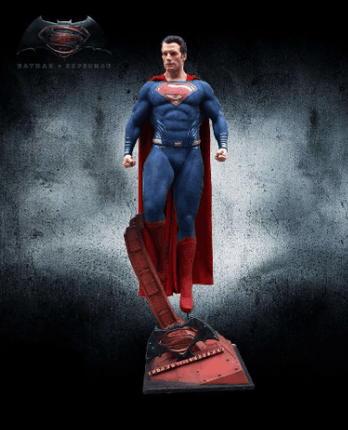 Superman Vs Batman: Dawn of Justice Superman Life Size Statue