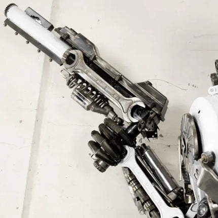 Storm Trooper Inspired Recycled Metal Art Sculpture LM Treasures - K