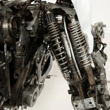 Storm Trooper Inspired Recycled Metal Art Sculpture LM Treasures - K