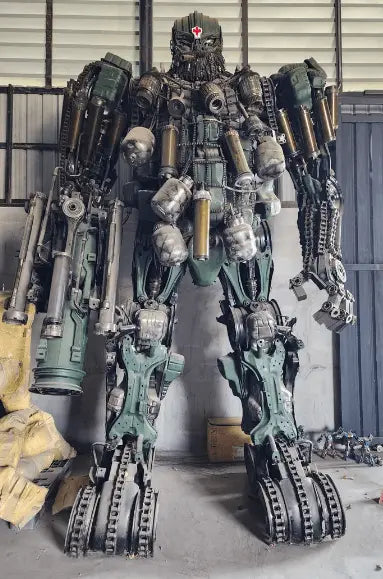 Hound Inspired Recycled Metal Art Sculpture LM Treasures - K