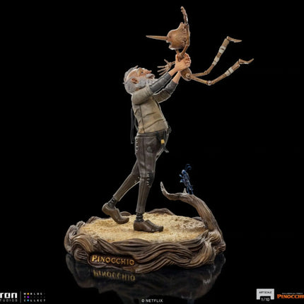 Pinocchio Geppetto & Pinocchio Statue Art Scale 1/10 Iron Studios LM Treasures - IR