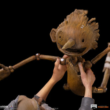 Pinocchio Geppetto & Pinocchio Statue Art Scale 1/10 Iron Studios LM Treasures - IR
