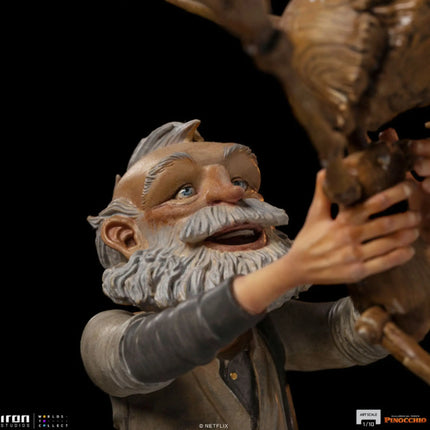 Pinocchio Geppetto & Pinocchio Statue Art Scale 1/10 Iron Studios LM Treasures - IR