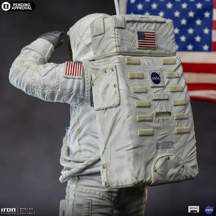 Apollo 11 Astronaut NASA Statue Art Scale 1/10 Iron Studios LM Treasures - IR