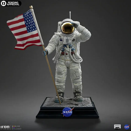 Apollo 11 Astronaut NASA Statue Art Scale 1/10 Iron Studios LM Treasures - IR