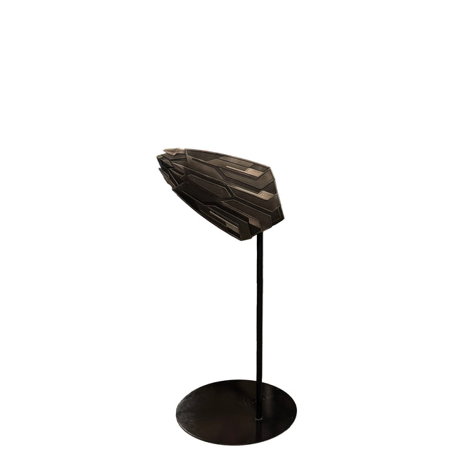 Pre-Owned Display Black Panther Wakandan Shield Photo Op Statue LM Treasures - BK