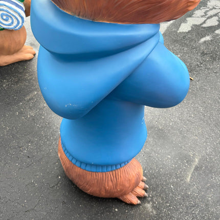 Pre-Owned Alvin And The Chipmunks Set of 3 Life Size Statues - LM Treasures 