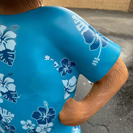 Hawaiian Chipmunks Simon Theodore Life Size Statues Set of 2 - LM Treasures 