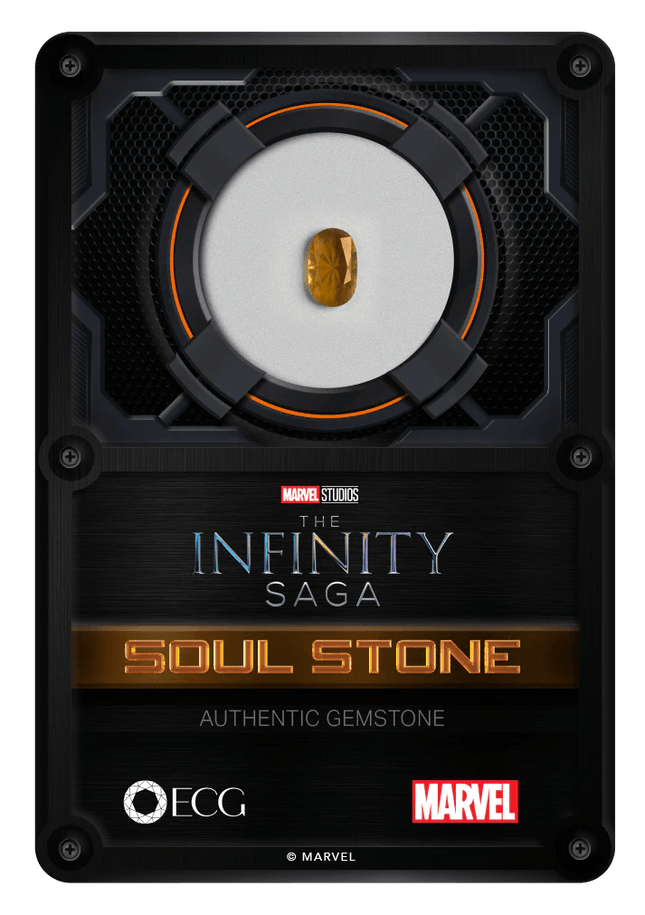 Marvel Jarvis Series Soul Stone Gemstone - LM Treasures 