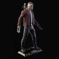 Guardians Of The Galaxy, Vol 2: StarLord & Baby Groot Life Size Statue - LM Treasures 