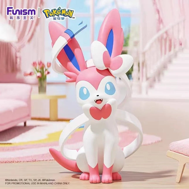 Pokemon Sylveon Funism Table Top Statue LM Treasures - F