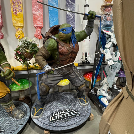 TMNT Teenage Mutant Ninja Turtles Complete Set of 4 Life Size 1:1 Statues LM Treasures - P