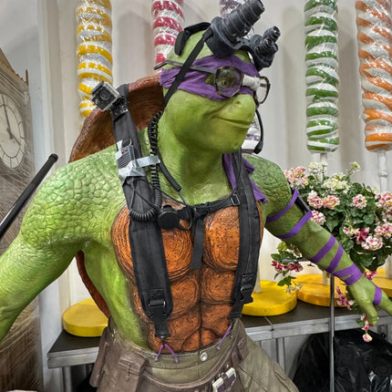 TMNT Teenage Mutant Ninja Turtles Complete Set of 4 Life Size 1:1 Statues LM Treasures - P