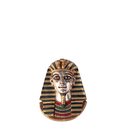 Small Tutankhamun Plaque Head Bust Wall Decor Statue LM Treasures - H