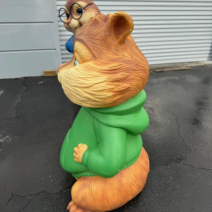 Pre-Owned Alvin And The Chipmunks Set of 3 Life Size Statues - LM Treasures 