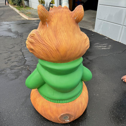 Pre-Owned Alvin And The Chipmunks Set of 3 Life Size Statues - LM Treasures 