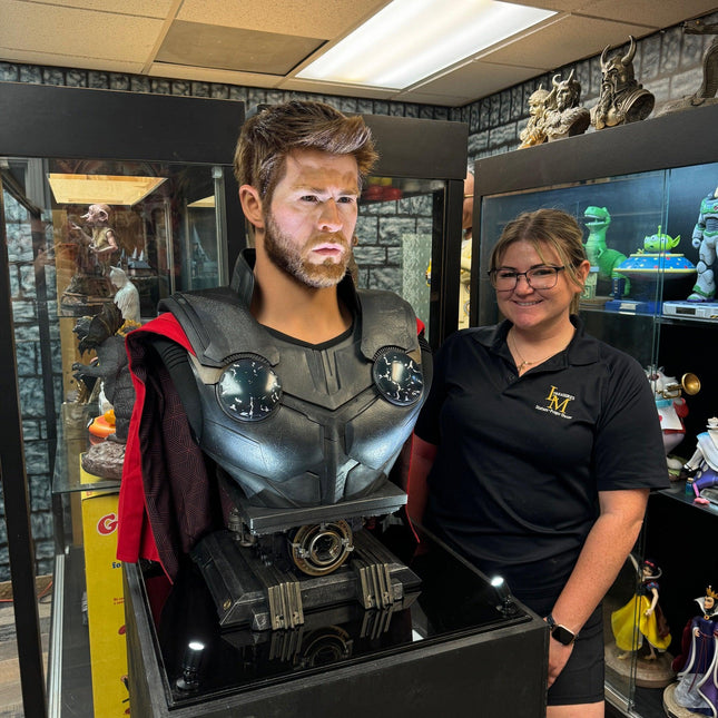 Thor Bust Life Size Statue Queen Studios